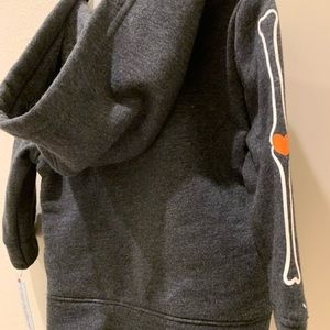 NWT 12m skeleton hoodie & Halloween pant set